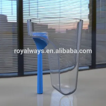 2016 noverty blue removeable high-heeled plastic coffee mug