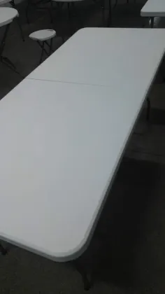 Folding long benches