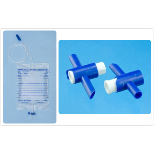 Economic Urine bag with Cross Drain Valve