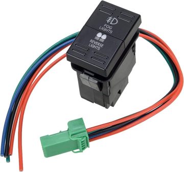 Factory Wholesale Dual Push Button Switch Compatible with Ford Ranger PX & Mazda BT-50 (2011-2021)