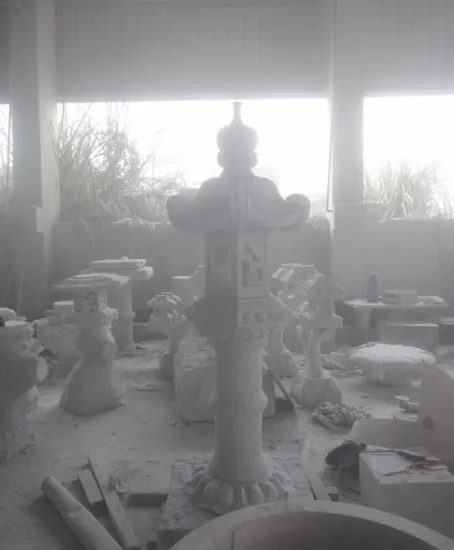 Garden Use Granite Stone Lantern