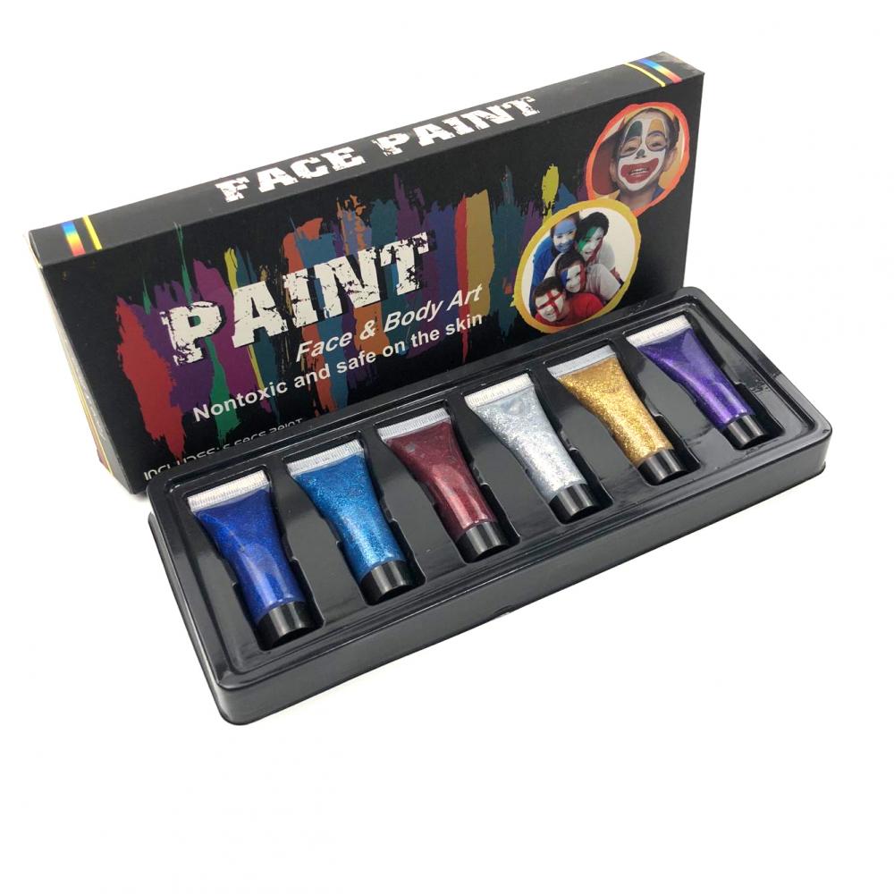 Glitter Face Paint Kit