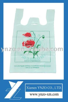 oxo-biodegradable T-shirt Bag with EPI additive