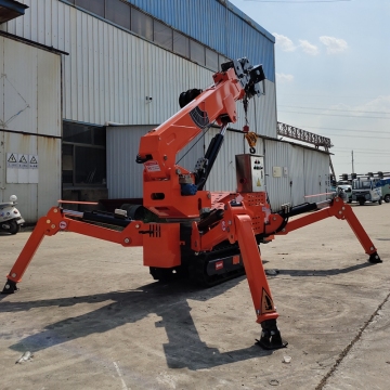 China Factory Boom Lift: Mini 1 Ton to 3 Ton Crawler Spider Cranes