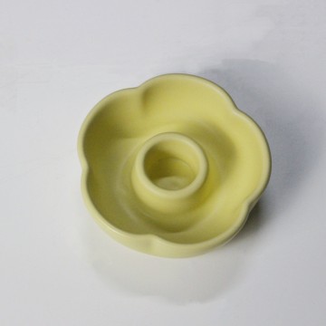 Cute Custom Color Mini Flowers Ceramic Candle Holders for Home & Event Decor