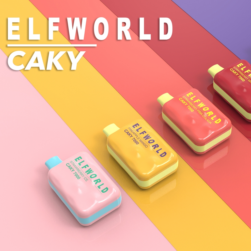 Elfworld caky7000puffs 14ml e-líquido