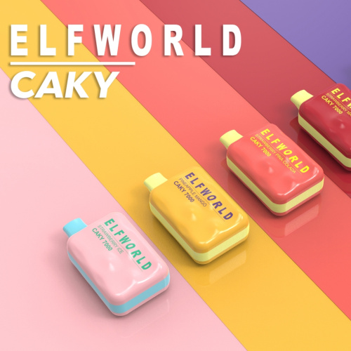 Elfworld caky7000puffs dùng một lần 5% nic vape