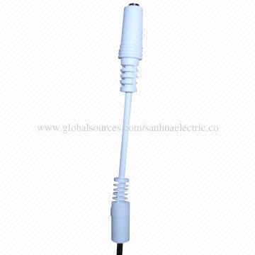 Laki-laki stereo 3,5 mm / 3.5 mm stereo kabel, perempuan, nikel berlapis