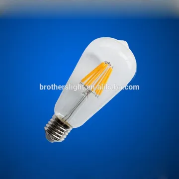 Alibaba hot sale ST64 E27 antique vintage decorative LED Filament Light Bulb