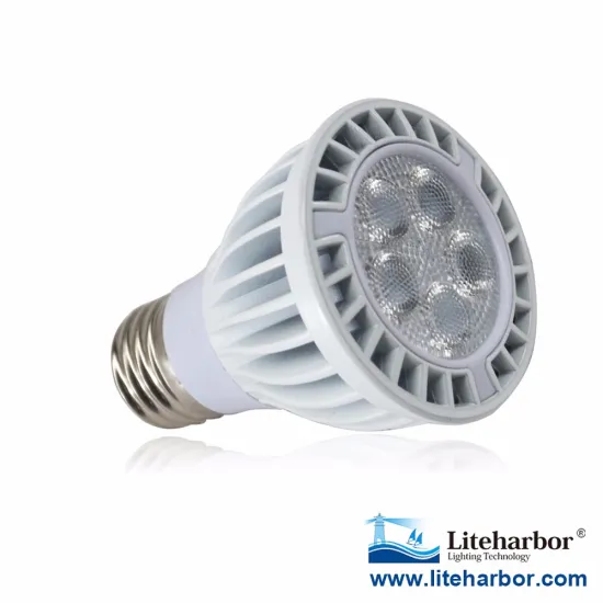 2017 New RoHS CE ETL UL 85V-265V 8 watt E26 or E27 Base Aluminum Dimmable Bulb 8W PAR20 Lamp Light Bulb