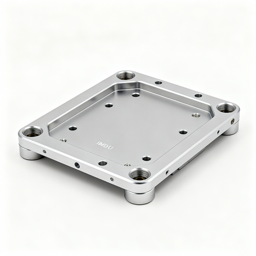 Обработка опорного крепления IMU из матового алюминия