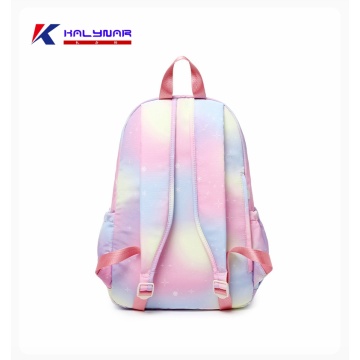 Hot Selling Polyester Tie Dye Backpack Girls