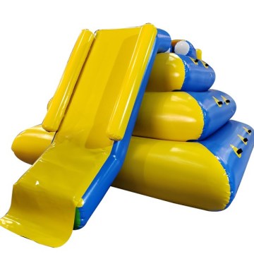 Outdoor Summer Beach Water Park Inflatable Slide: A Fun Playground for Kids and Children