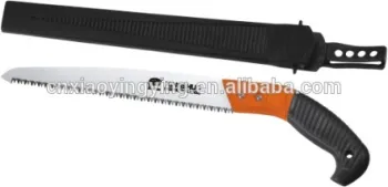 metal garden hand saw for saw the tree