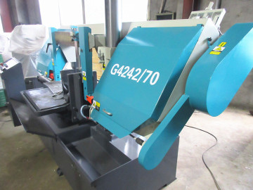 Double column Semi Automatic bandsaw machine