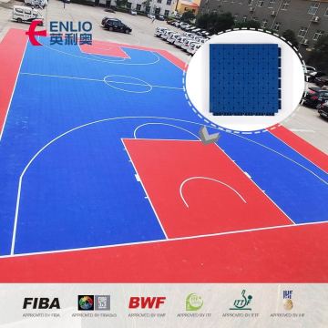 SES Enlio 모듈 식 실내 풋살 /농구 스포츠 바닥
