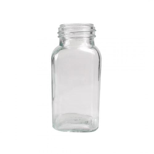 Wholesale high quality 100 ml Clear Glass Pepper