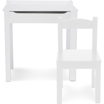 Kids Furniture Set: Simple Wooden Desk and Chair for Children's Study