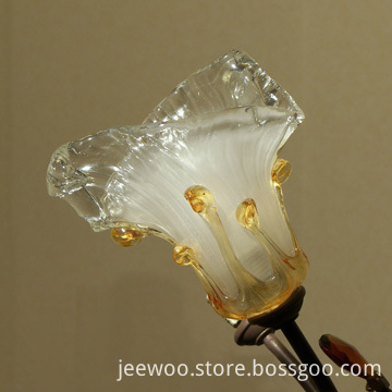 Glass lampshade