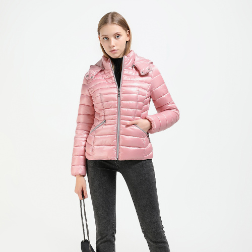 ホット新製品ファッション冬の女性のフード付きコート