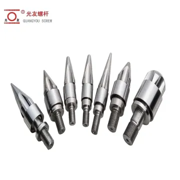 Advanced Nitriding Injection Molding Screw Tips for High Output Equipment
