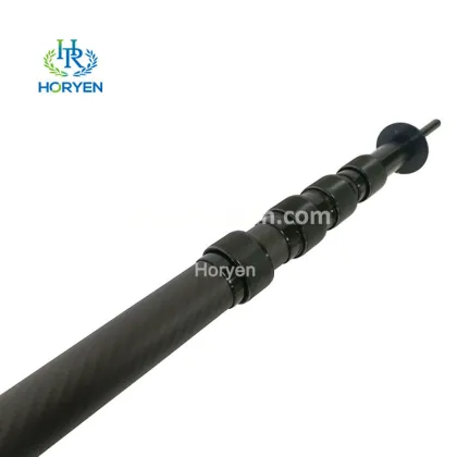 Telescoping Carbon Fiber Tubes With Twist Locking Clamps