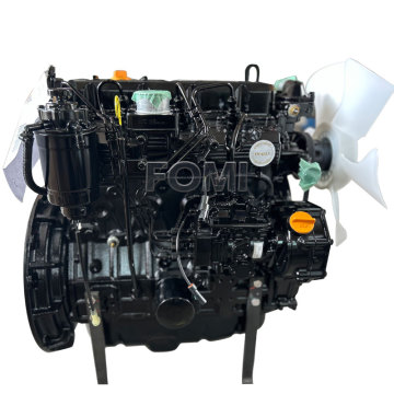 Lắp ráp động cơ diesel 4TNE98-BQFLCC 43kW