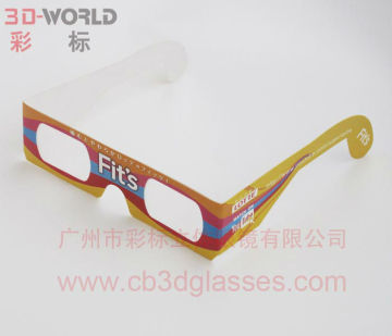 Fashion style paper fireworks glasses