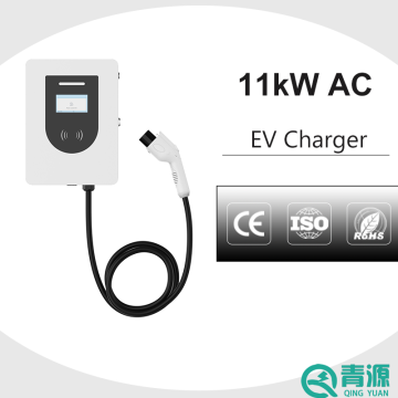 11kw ईयू स्टैंडर्ड एसी सिंगल गन ईवी चार्जर