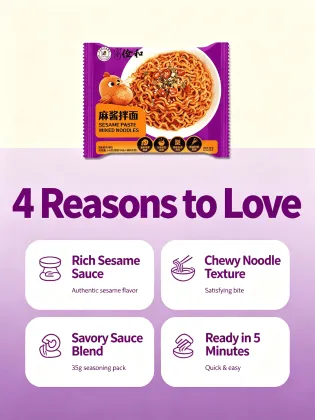 Value size sesame paste noodle assortments