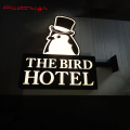 Outdoor Custom Led Acrylic Hotels Logo Light Box