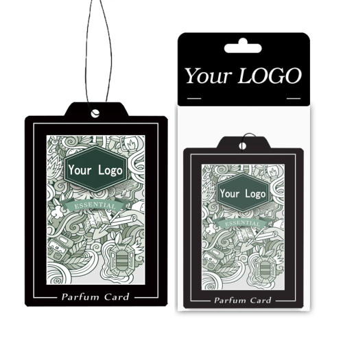 Экологически чистый ароматический аромат бумажной карты в качестве освежителя воздуха