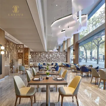 2022 new restaurant chandelier matt creative restaurant chandelier