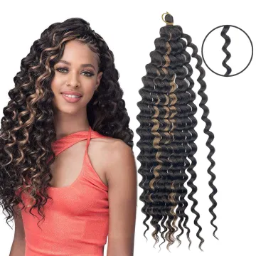 Kanekalon Synthetic Hair Extensions: Curly Coxy Crochet Braids - Caribbean Fabrication