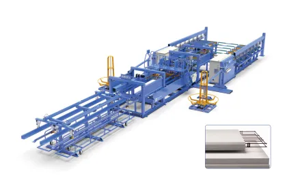 ALC Double Mesh Panel Welding Line