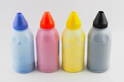 Chemical color toner powder for color toner cartridges