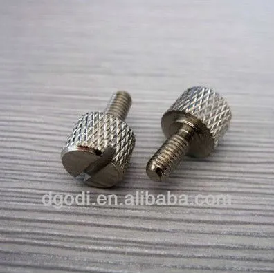 small stainless steel thumb screws m2