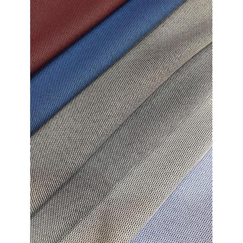 Cation Dyed Tooling Dobby Shirt Fabric