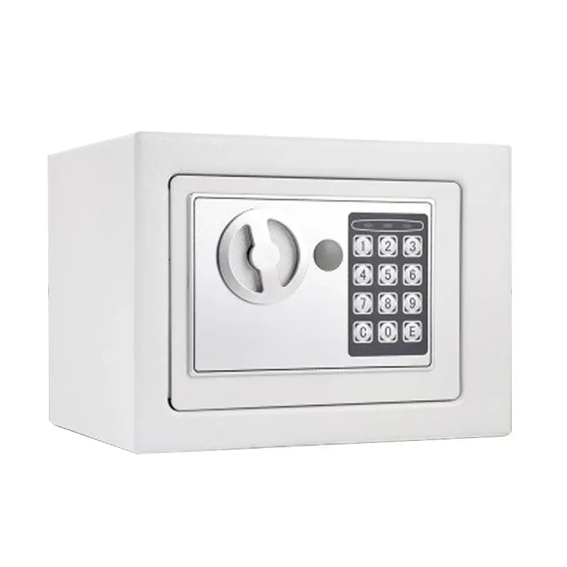 High-Capacity Steel Safe for 4 Pistols – Hotel & Household Use