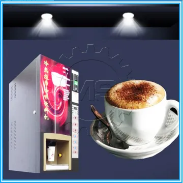 Coin Operated Automatic Coffee Machine