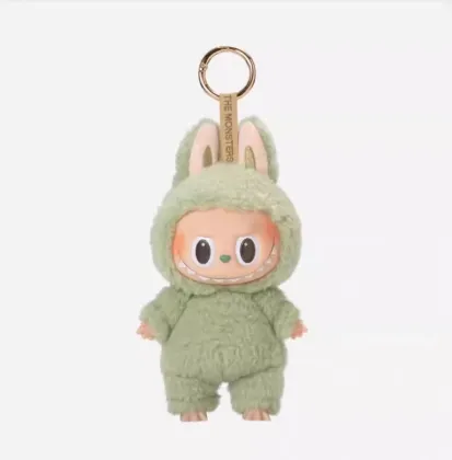 POPMART Labubu Blind Box Stuffed Toys - 100% Original Keychain Plush Dolls with Barcode Scan