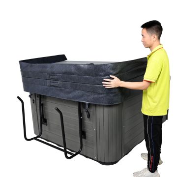 High Quality Durable Aluminum Cover Caddy with Hot Tub Lifter