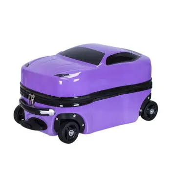 Kids' 3D Scooter Suitcase: Factory Direct Rolling Travel Trolley Bag