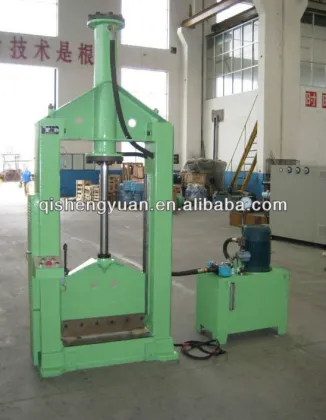 Rubber Product Making Machinery XQL-16 Hydraulic Cylinder Rubber Cutting Machine