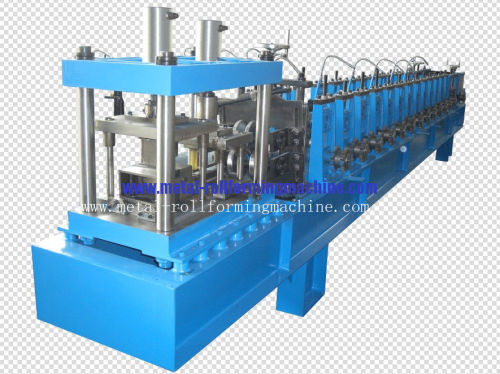 15kw Hydraulic C Purlin Roll Forming Machine , Automatic Forming Machine With Output Table