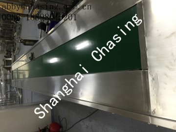 corrugated sidewall conveyor belt