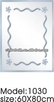 Wall dressing up mirror