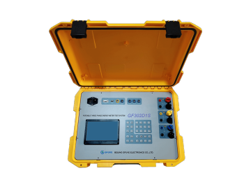 GF302D1S PORTABLE THREE PHASE ENERGY METER TEST SYSTEM WITH REFERENCE STANDARD AND INTEGRATED CURRENT & VOLTAGE SOURCE