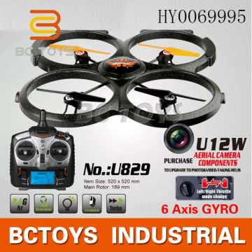 2014 Newest product! U829 2.4G 4CH RC quadcopter large foam 4 rotor helicopter with gyro HY0069995