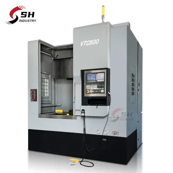 Automatic Metal High Precision Quality CNC Vtc1000 Vertical Lathe Machine for Sale